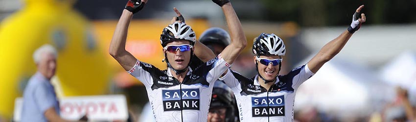 maillot velo Saxo Bank